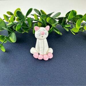 Vintage Mini Cat Figurine